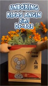 Advance Kipas Angin Desktop Dinding 2 in1 /Kartun SpiderMan DF-803/Doraemon DF-802|Garansi 1 Tahun