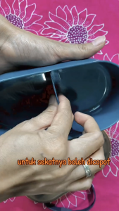 Lunch Box Set 2 Tingkat Anti tumpah Free Sendok Garpu Kotak Bekal Portable - Tempat Wadah Kotak Makan