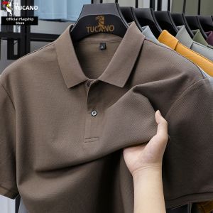 TUCANO | Pure Cotton 220g Heavyweight Short Sleeve Polo T-Shirt Lightweight