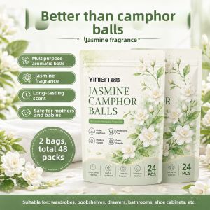 Yinian | Moisture-proof Mold-proof Odor-removal Insect-repellent Drying Scented Camphor Balls