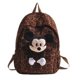 Túi Đeo Vai Nữ Dung Tích Lớn Phong Cách Đại Học Thường Ngày Đi Làm Đi Chơi Du Lịch Mùa Thu Đông Họa Tiết Da Báo Túi Đeo Vai