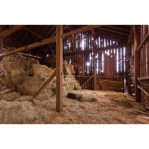 1000Pieces Jigsaw Puzzle Beautiful Autumn Farm Landscape With Haystack And Barn For Adults Perfect For Quiet Evening