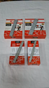 ลูกแม็กคู่ ตะปูยิงไม้ ลูกแม็กขาคู่ 410J  413J  419J 422J ใช้กับปืนลม 422J ยี่ห้อ HI-TOP