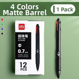 deli | Colorful Multifunctional Push-button Ballpoint Pen