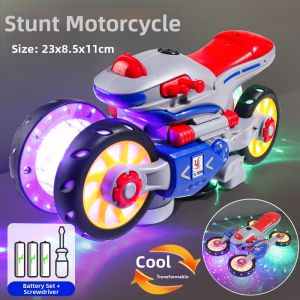 Transforming Rotating Educational Toy Car 1-6 Years