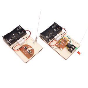 STEM DIY Telegraph Machine Model Physical Science Experiment Equipment Educational Teaching Tool for School Laboratory Training