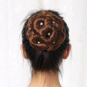 1 Cái Hoa Kim Cương Cho Nữ Tóc Búi Thời Trang Tóc Xoăn Trang Điểm Cô Dâu