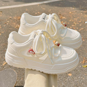 Breathable Children and Teen Girls White Shoes for Skirts