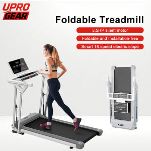 UPRO 3.5HP Foldable Treadmill 18-speed Adjustment Slope Treadmill 16Km/h Indoor Running Walking Pad