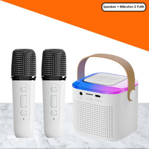 Bluetooth Audio Microphone Integrated Microphone Bluetooth K Pitch Home KTV 2 Microphone 1 Set