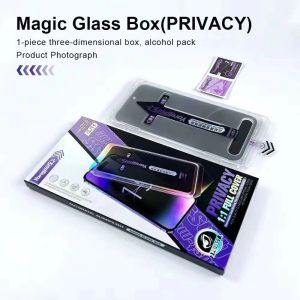 Tempered Glass Autofit Anti Spy iPhone 13 13 Pro 13 Pro Max 14 14 Plus 14 Pro 14 Pro Max 15 15 Plus 15 Pro 15 Pro Max Anti gores Hp Premium Superfit Anti Kepo Intip gelap hitam Privacy Ultrafit Full Layar High Quality Glass