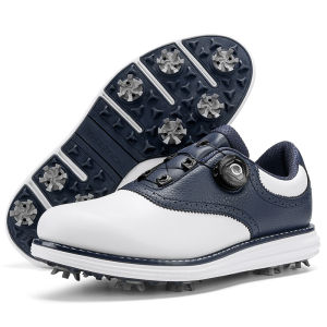 Giày Golf Nam Chuyên Nghiệp Size Lớn 39-48 Thoáng Khí Thoải Mái Chống Trơn Trượt Da Thể Thao Dùng Cho Huấn Luyện