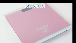 Goldstar weighing scale digital LED Display Weight tempered glass Scale High Precision for Health body lose weight Penimbang Berat Badan