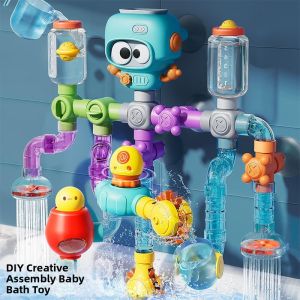 Pull Cartoon Water Gun Toy