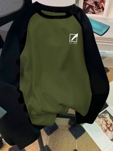 Áo Thun Dài Tay Dày Lót Lông Cừu Ấm Áp Mùa Đông Cho Nam Áo Thun Cổ Tròn Thường Ngày Thoáng Khí Thoải Mái Thời Trang