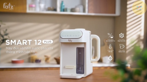 Máy Đun và Hâm Nước Pha Sữa Thông Minh Smart 12 Plus FATZ BABY Có Quạt Làm Mát Nước Vệ Sinh Tự Động