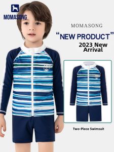 Momasong | Sun Protection Long Sleeve Separates Swimsuit