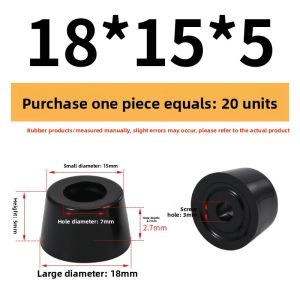 BAIRUITE | Circular Thick Durable Floor Protection Pads for Furniture Legs and Chairs