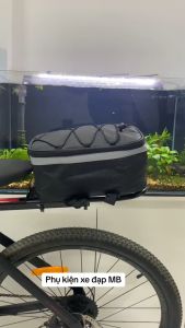 Túi Đựng Hành Lý Chống Thấm Nước Phản Quang Gắn Yên Xe Đạp Tiện Dụng