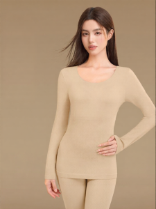 Secret World | Womens Thickened Heat-generating Thermal Underwear Two-piece Set