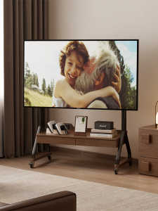 DONGMU | Movable Midcentury Storage TV Stand