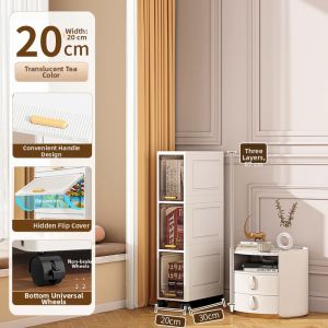 Thickened Flip-Top Storage Cabinet