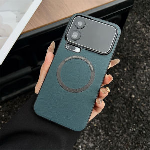 szhaiyu | For Xiaomi 15 17 Ultra 17ProMax Phone Case PU Skin Magnetic MagSafe Protective Back Cover Case for Xiaomi 14T 15TPro Phone Shell