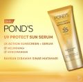 Pond’s UV Protect Sun Serum SPF 50+ PA+++ UVA UVB Lightweight Sunscreen With Niacinamide-C 30g. 
