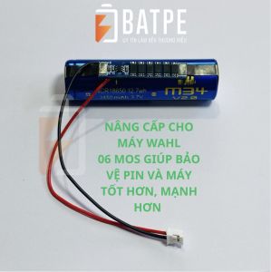 Pin tông đơ cắt tóc 18650 Vapcell  3450mah Nâng cấp cho máy  cam kết không mạnh hoàn tiền