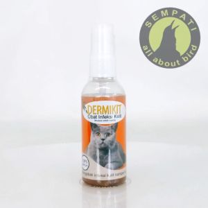 Dermikit Spray 60 Ml: Solusi Infeksi Kulit & Parasit pada Kucing