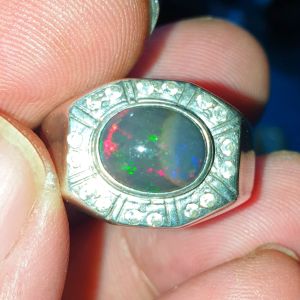 cincin perak batu kalimaya banten