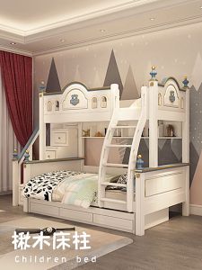 (FREE INSTALLATION) (✅Pre Order)High quality Children Themed Bunk Bed with Storage Childrens Bed  Boys and Girls Solid Wood Single Bed SlidingChildrens Room