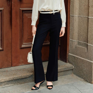 Koradior | Elegant Commuter Fitted Flared Trousers