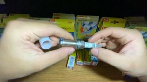 Bộ 4 Bugi Denso Iridium IKH16 IKH20 IKH20TT 5344 Xe Toyota Innova Fortuner Hiace SONATA SANTAFE TUCSON SORENTO LEXUSS