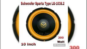 Subwoofer Legacy 10 Inch LG 10385 2 SPARTA Series
