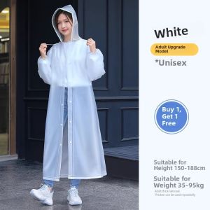MONLEYTA | Thickened Long Childrens Disposable Raincoat Transparent Portable Rainwear For Boys And Girls Waterproof Full-body Rain Poncho