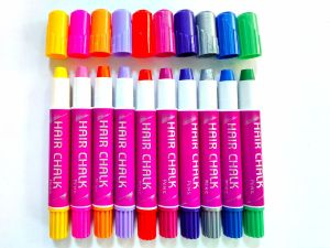 Bộ Phấn Tạo Màu Tóc 6/10 Chiếc Cho Bé Gái Không Độc Hại Dễ Gội Màu Tóc Tạm Thời Dành Cho Trẻ Em Phụ Nữ Bé Gái Tiệc Hóa Trang Bút Nhuộm Tóc Nhiều Màu Sắc