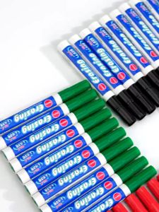 Whiteboard Marker Erasing White Board Markers Writing on Mirrors Glass Office School Supplies