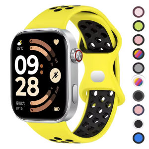 Sports Silicone Strap for Redmi Watch 6 5 4 Breathable Comfortable Bracelet Wristband Xiaomi Band 9 Pro 8 Pro Accessories Correa