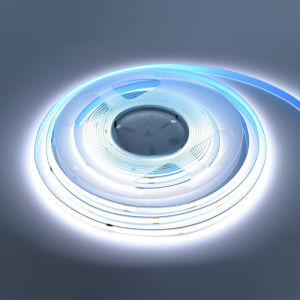 Colorful 5m 12V 24V COB LED Strip Light 320 480 LEDs/m 8mm High Density Flexible RA90/RA95 Light Strip for TV Wall Decoration