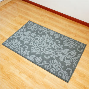 High-End Kitchen Long Rectangle Anti-Slip Polypropylene Carpet Machine Woven Floral Pattern Rug for Home Use in Various Rooms
