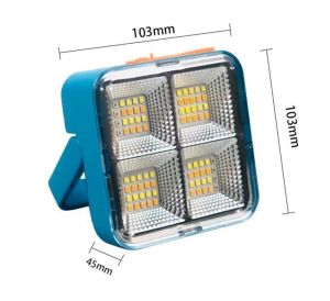 Solar Lantern Hanging Camping Light Waterproof IP65 Stepless Dimming All-Night 4 Modes Solar Light Outdoor Lantern Emergency Power Bank 0 Electricity for Garden Patio