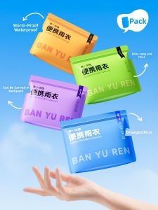 Tuban | Disposable Waterproof Raincoat for Outdoor Activities