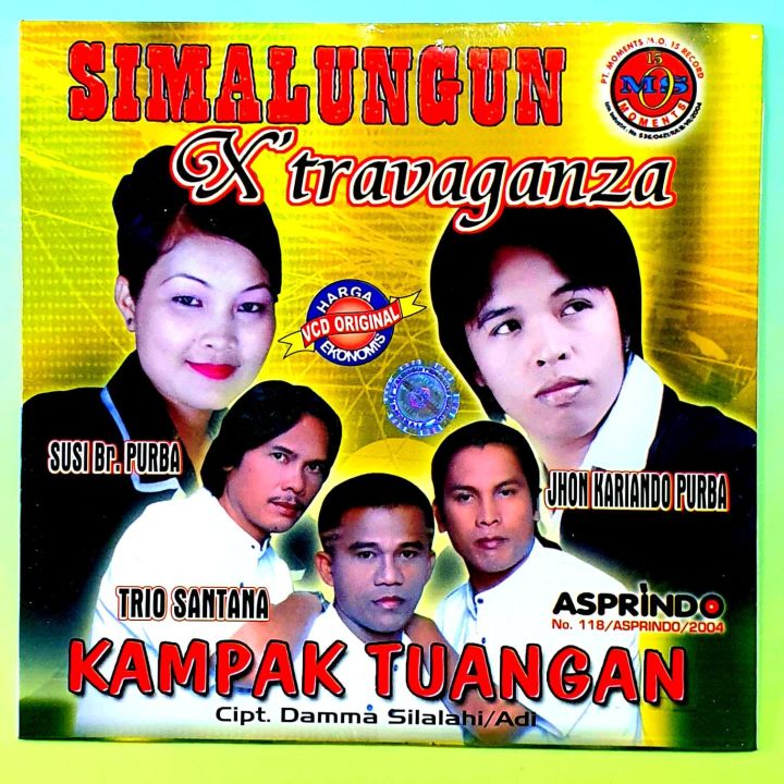 KASET VCD ORIGINAL VIDEO MUSIK LAGU POP BATAK SIMALUNGUN