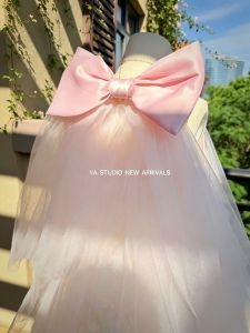 Sleeveless Tulle Dress for Girls Summer Princess Style