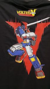 Tocotaz Tshirt Remaja Dewasa Voltes V kualitas Warna Sablon Premium