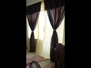 Room Decoration Curtains: Kurtina's High-Quality Yellow Curtain