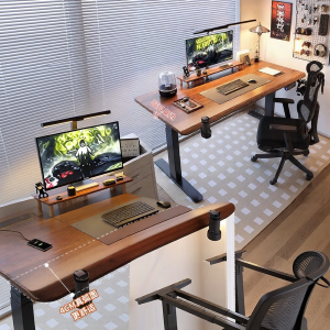 Smart Electric Adjustable Wooden Desk