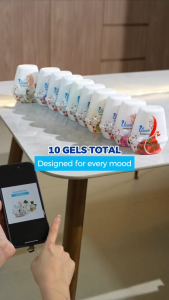 Uzumi Scented Gel Air Freshener 180g Air Freshener for room Toilet Air Refresher Air refreshener