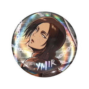 เข็มกลัดโลหะ 58 มม. ลายอนิเมะ Attack on Titan เอเรน เยเกอร์ มิคาสะ แอคเคอร์แมน ซาชา บราอุส สำหรับคอสเพลย์ พร็อพกอล์ฟ